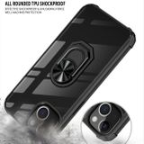 Akrylový kryt RING na iPhone 14 Pro - Čiernomodrá