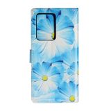 Peňaženkové puzdro Colored Drawing Marble na Samsung Galaxy S20 - Orchid