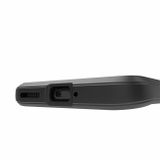 Gumený kryt Flannel na Xiaomi 12 Pro - Čierna