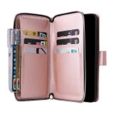 Multifunkčné peňaženkové puzdro ZIPPER na váš Samsung Galaxy A23 5G - Ružovozlatá