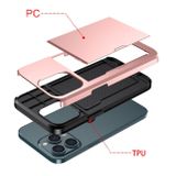 Plastový kryt CARD na iPhone 14 Pro - Ružovozlatá