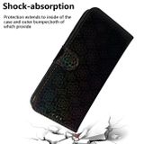 Peňaženkové 3D puzdro Colorful na Motorola Edge 30 Pro - Čierna