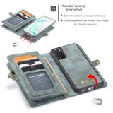 Peňaženkové puzdro na Samsung Galaxy S20 - CaseMe Detachable - zelená