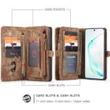Peňaženkové puzdro na Samsung Galaxy S20 - CaseMe Detachable - hnedá