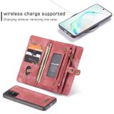 Peňaženkové puzdro na Samsung S20+ - CaseMe -červená