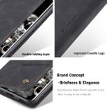 Peňaženkové puzdro na Samsung S20+ CaseMe Multifunctional-čierná