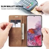 Peňaženkové puzdro na Samsung S20+ CaseMe Multifunctional-hnedá