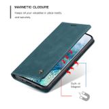 Peňaženkové puzdro na Samsung S20+ CaseMe Multifunctional-modrá