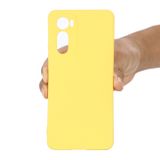 Gumený kryt Pure Color na Motorola Edge 30 - Žltá