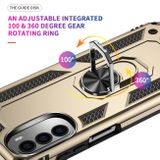 Ring Holder kryt Shockproof na Motorola Moto G52 – Zlatá