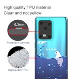 Gumený kryt na Samsung Galaxy S20 Ultra - Painted TPU - tuleň