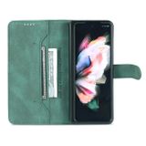 Peňaženkové kožené puzdro AZNS Dream na Samsung Galaxy Z Fold4 - Zelená