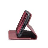 Peňaženkové kožené puzdro CaseMe na Xiaomi 12X – Vínovo červená