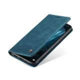Peňaženkové kožené puzdro CaseMe na Xiaomi 12X – Modrá