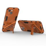 Kryt Punk Armor na iPhone 14 Plus - Oranžová