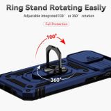 Ring Holder kryt SLIDING na iPhone 14 – Modrá