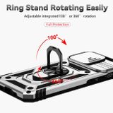Ring Holder kryt SLIDING na iPhone 14 – Strieborná