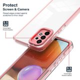Plastový kryt 3in1 CLEAR na Samsung Galaxy A23 5G – Ružová