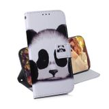 Peňaženkové 3D puzdro na Huawei P40 Lite - Colored Drawing -Panda