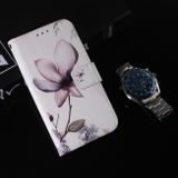 Peňaženkové 3D puzdro na Huawei P40 Lite - Colored Drawing -Magnolia