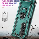 Kryt Magnetic Holder Armor Shockproof na Samsung Galaxy Z Fold4 - Zelená