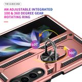 Kryt Magnetic Holder Armor Shockproof na Samsung Galaxy Z Fold4 - Ružová