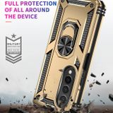 Kryt Magnetic Holder Armor Shockproof na Samsung Galaxy Z Fold4 - Zlatá