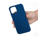 Gumený kryt Solid Color na iPhone 14 Plus – Kobaltovo modrá