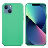 Gumený kryt Solid Color na iPhone 14 Plus – Zelená