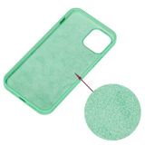 Gumený kryt Solid Color na iPhone 14 Plus – Zelená
