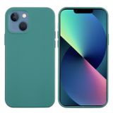 Gumený kryt Solid Color na iPhone 14 Plus – Borovicová zelená