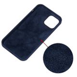Gumený kryt Solid Color na iPhone 14 Plus – Polnočná modrá