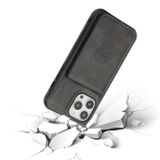 Kožený kryt MAGNETIC na iPhone 14 Pro - Čierna