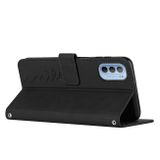Peňaženkové kožené puzdro Smile na Moto G31/G41 - Čierna