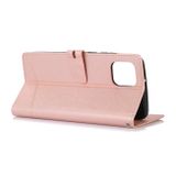 Peňaženkové kožené puzdro CROSS na Samsung Galaxy A03 – Ružová
