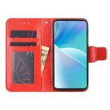 Peňaženkové kožené puzdro CRYSTAL na Huawei Nova 10 – Červená