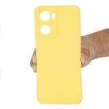 Gumený kryt Pure Color na Oppo A57 / A57s - Žltá