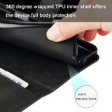 Peňaženkové kožené puzdro ZIPPER na Xiaomi 12X – Čierna