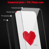 Sklenený kryt COLORFUL Huawei P50 Pro – Červené Srdce