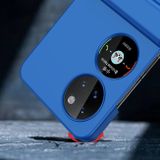 Plastový kryt THREE-PIECE na Huawei P50 Pocket - Modrá
