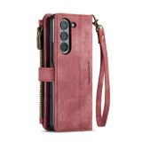 Multifunkčné peňaženkové puzdro CaseMe na Samsung Galaxy Z Fold5 - Červená