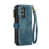 Multifunkčné peňaženkové puzdro CaseMe na Samsung Galaxy Z Fold5 - Modrá