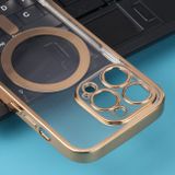 Gumený kryt ELECTROPLATING na iPhone 14 Pro - Zlatá