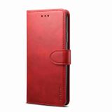 Peňaženkové kožené puzdro na Huawei P20 Pro – Červená