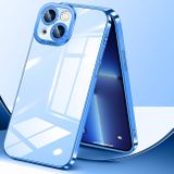 Gumený kryt Crystal na iPhone 13 Mini - Navy Blue