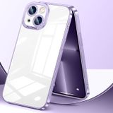 Gumený kryt Crystal na iPhone 13 Mini - Light Purple