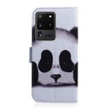 Peňaženkové puzdro na Samsung S20 Ultra -Combined Pattern -Panda