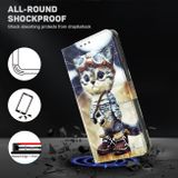 Peňaženkové 3D puzdro PAINTED na Oppo A54 5G - Naughty Cat