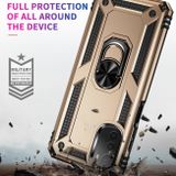 Kryt Magnetic Holder Armor na Moto E32 - Zlatá