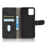Peňaženkové kožené puzdro SKIN FEEL na Motorola Moto G32 - Čierna